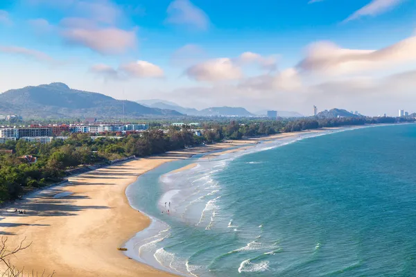 Hua Hin beach and town